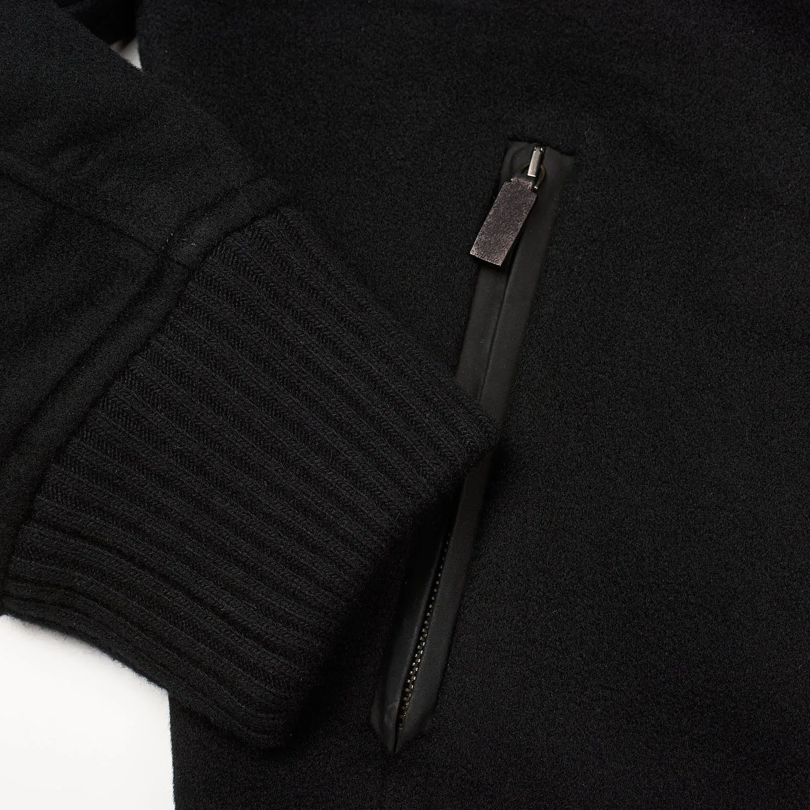 BERLUTI Paris Black Cashmere Unlined Bomber Blouson Jacket EU 50 US M