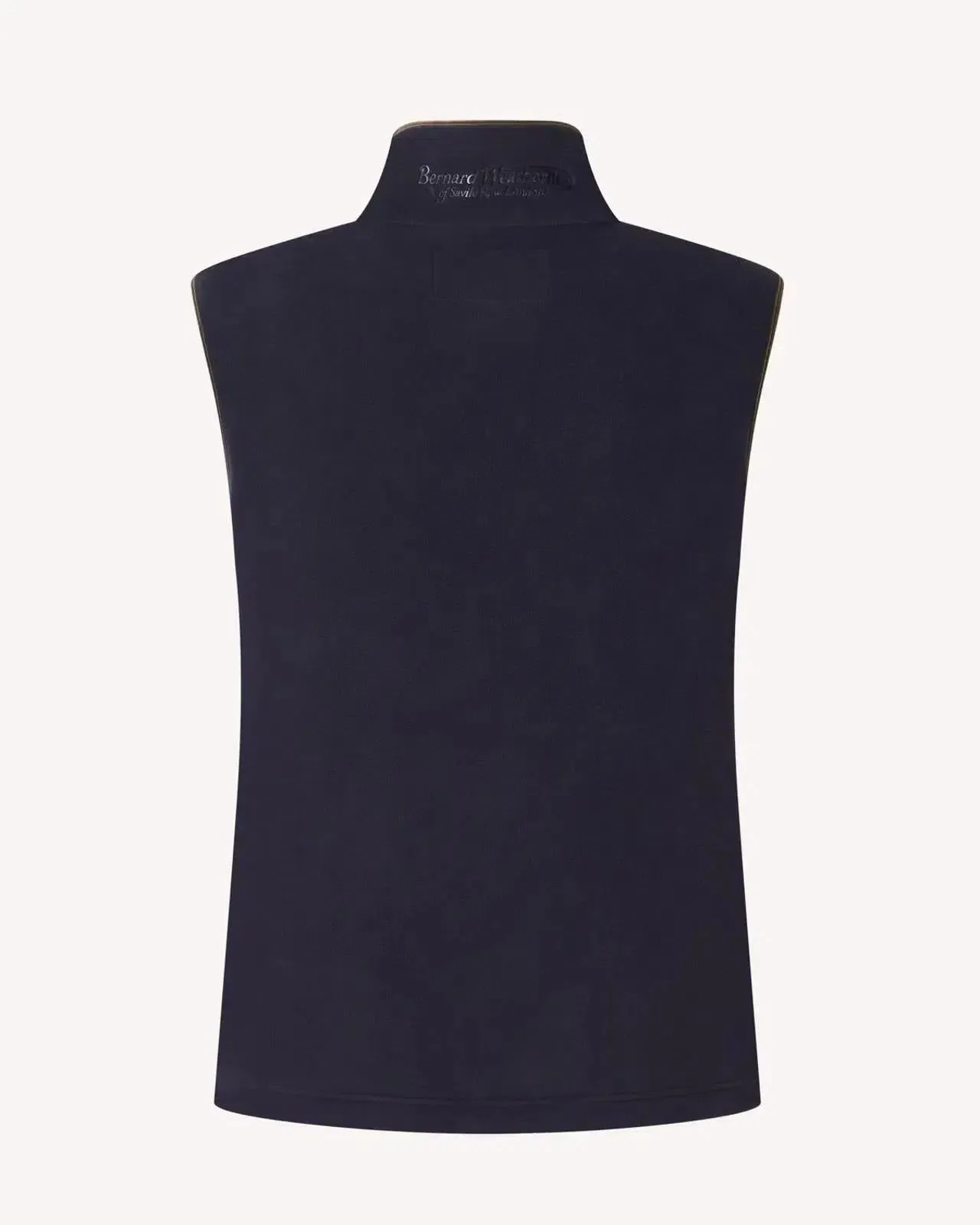 Bernard Weatherill Full Zip Fleece Gilet Dark Navy