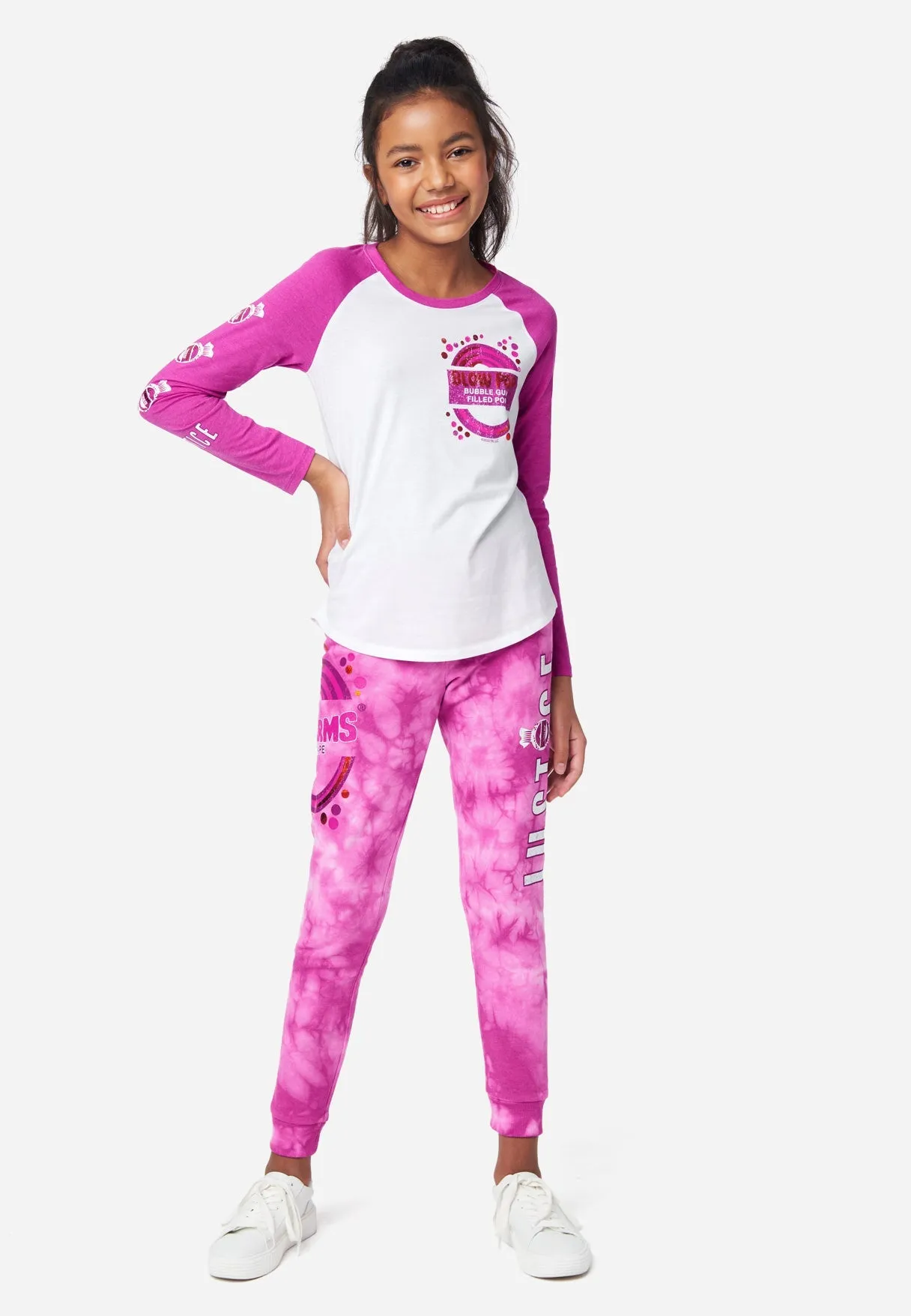 Candy Graphic Tie-Dye Joggers