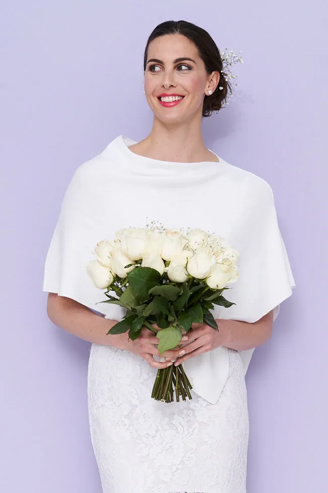 Capri Cropped One Size Poncho