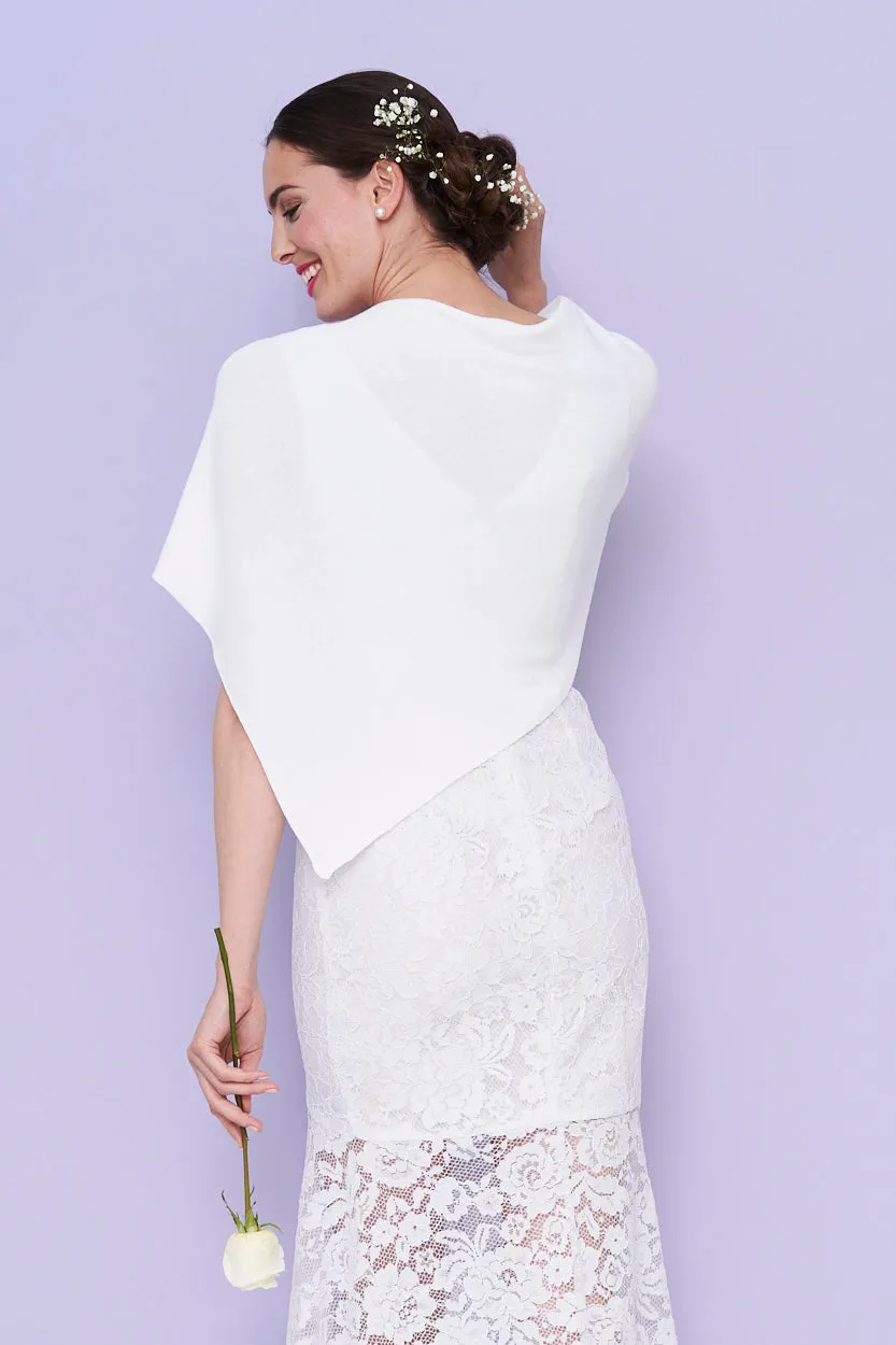 Capri Cropped One Size Poncho