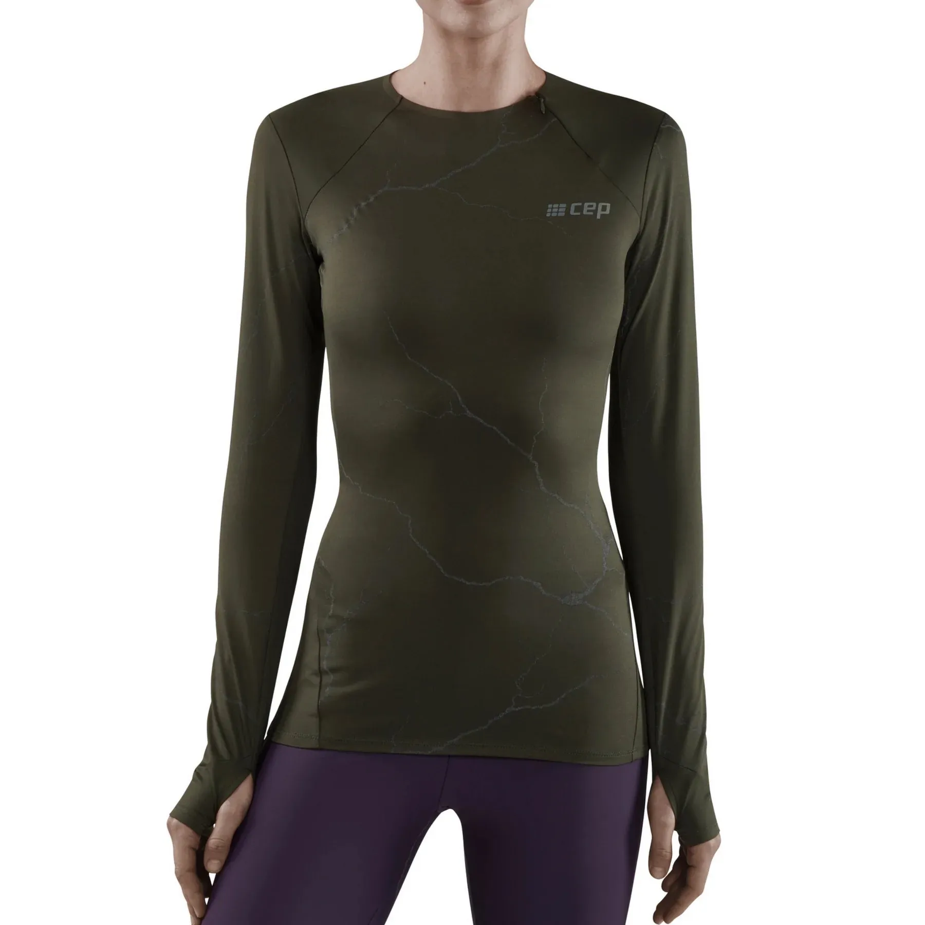 CEP | Reflective Shirt | Women's | Dark Green