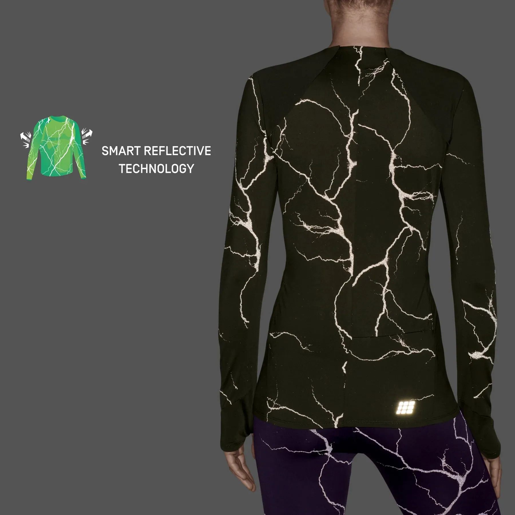 CEP | Reflective Shirt | Women's | Dark Green