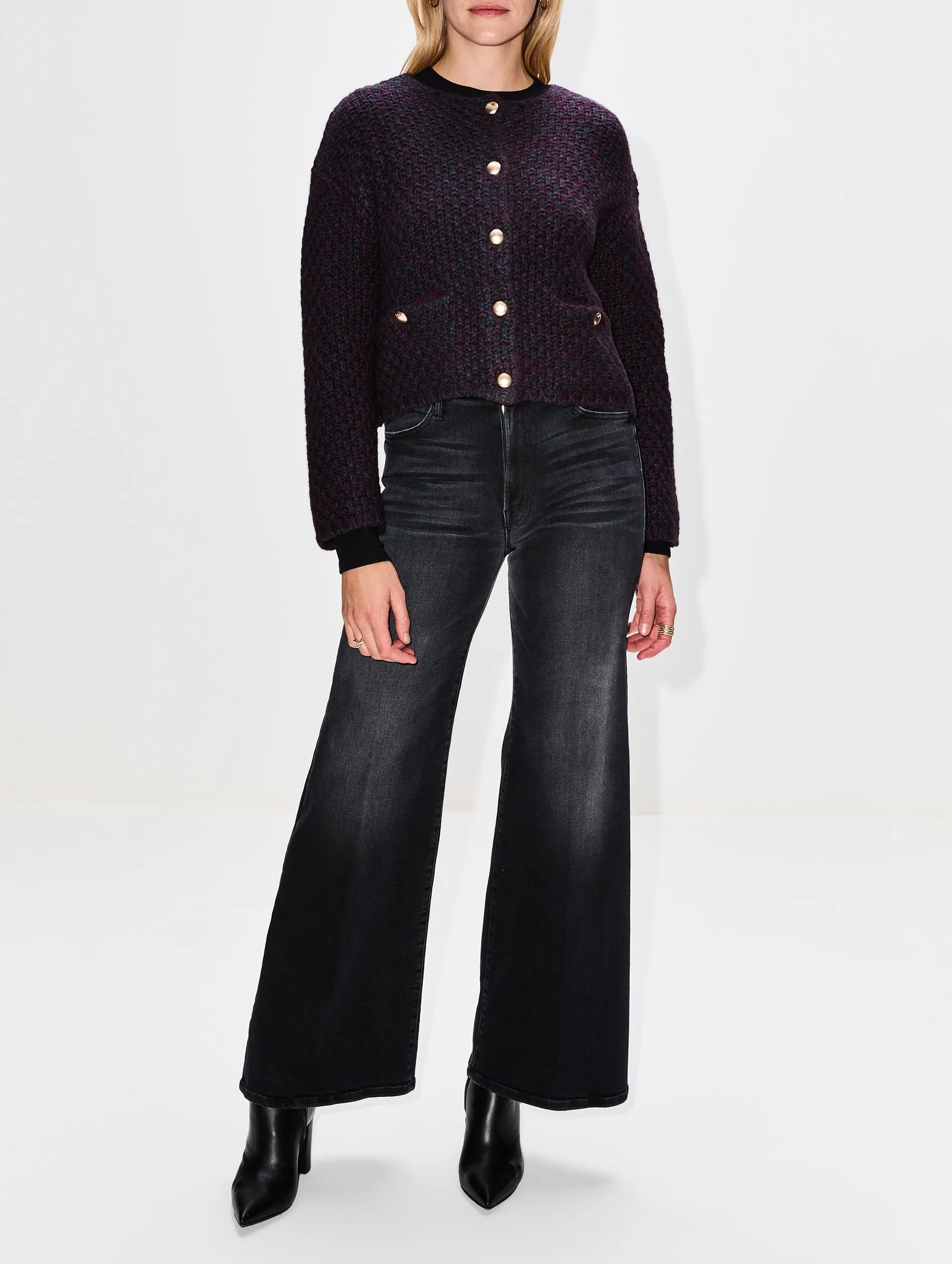 Cropped Welt Pocket Jacket