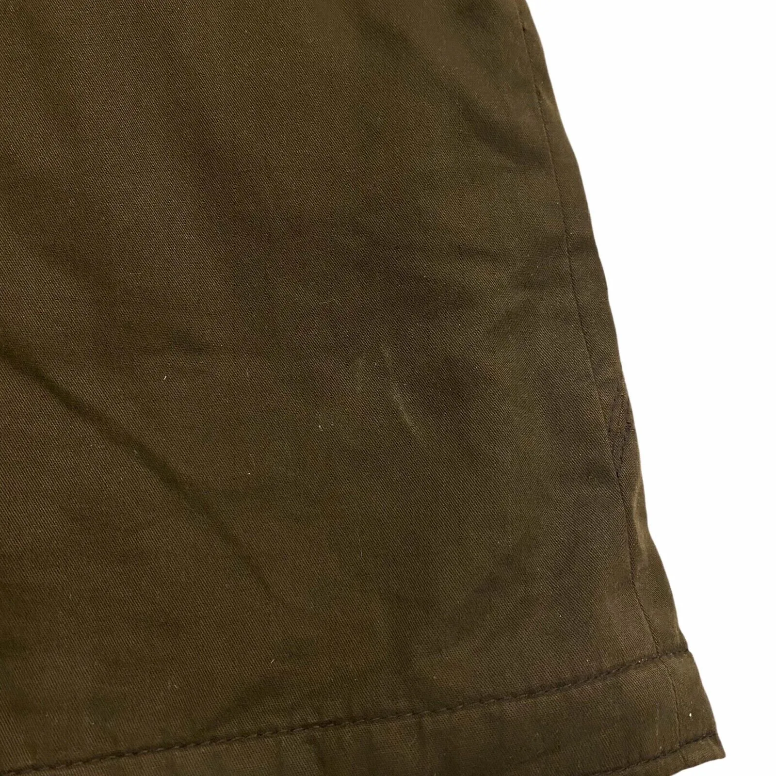Daniel Hechter Paris Quilted Cotton Coat | Vintage High End Designer Green VTG