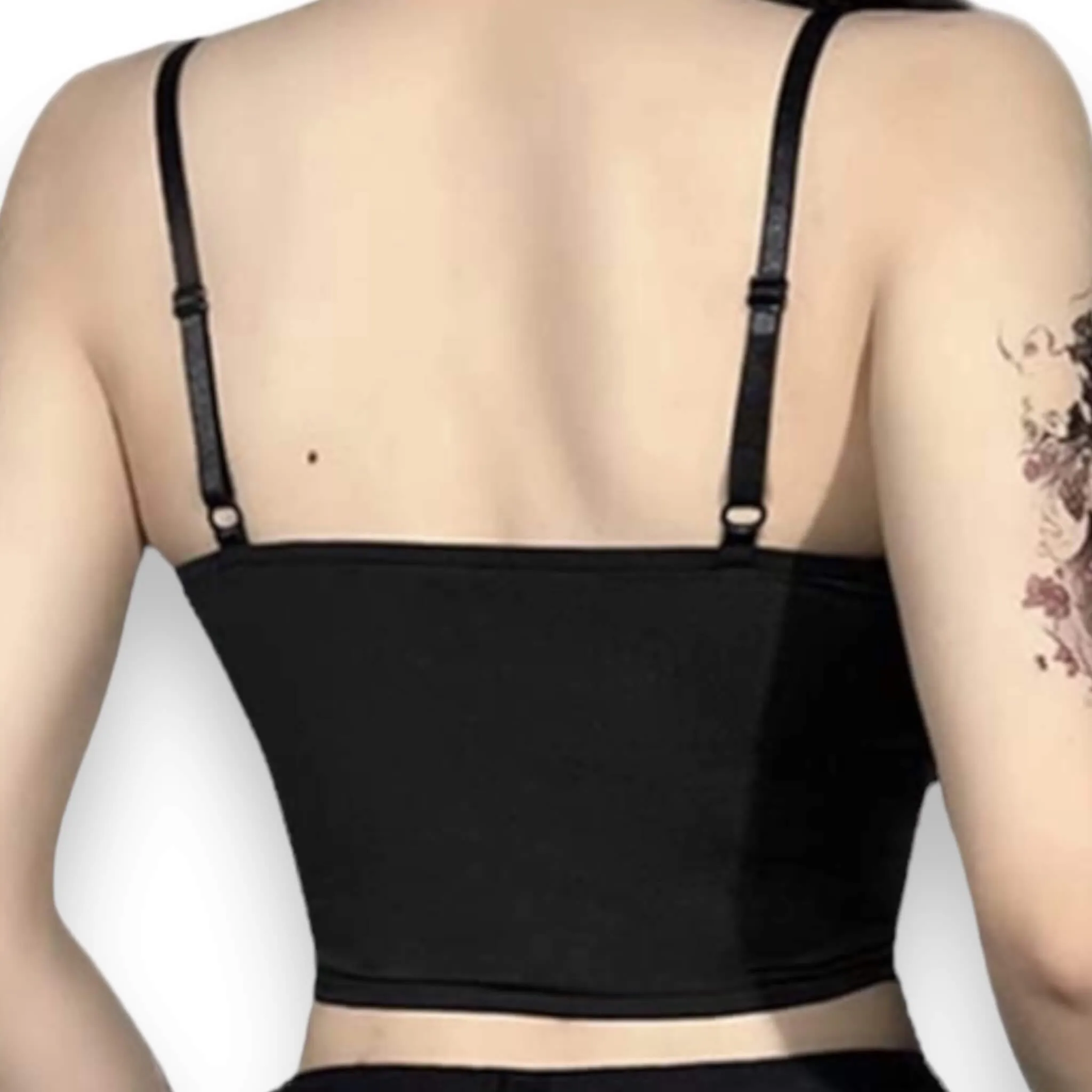 Floral Lace Up Bustier Corset Top