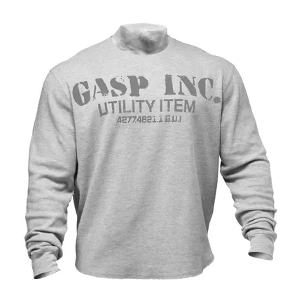 GYM BUDDY GASP LONG SLEEVE THERMAL GYM SWEATSHIRTS