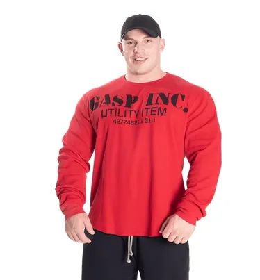 GYM BUDDY GASP LONG SLEEVE THERMAL GYM SWEATSHIRTS