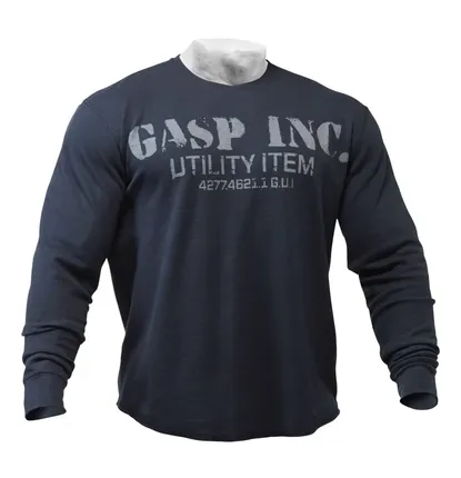 GYM BUDDY GASP LONG SLEEVE THERMAL GYM SWEATSHIRTS