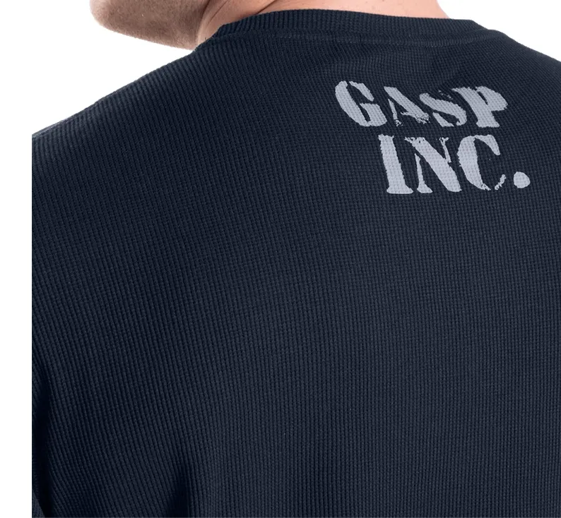 GYM BUDDY GASP LONG SLEEVE THERMAL GYM SWEATSHIRTS