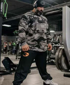 GYM BUDDY GASP LONG SLEEVE THERMAL GYM SWEATSHIRTS
