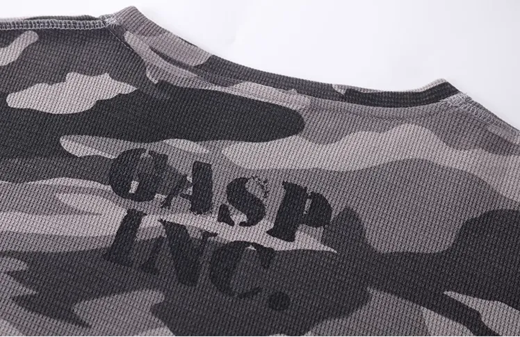 GYM BUDDY GASP LONG SLEEVE THERMAL GYM SWEATSHIRTS