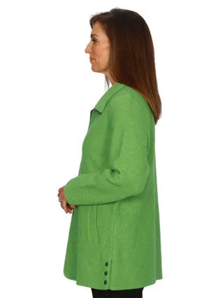 Jillian Boiled Wool Zip Jacket (4 Colours)