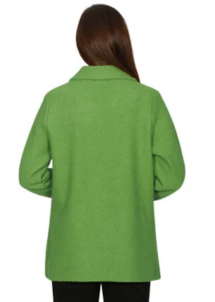 Jillian Boiled Wool Zip Jacket (4 Colours)