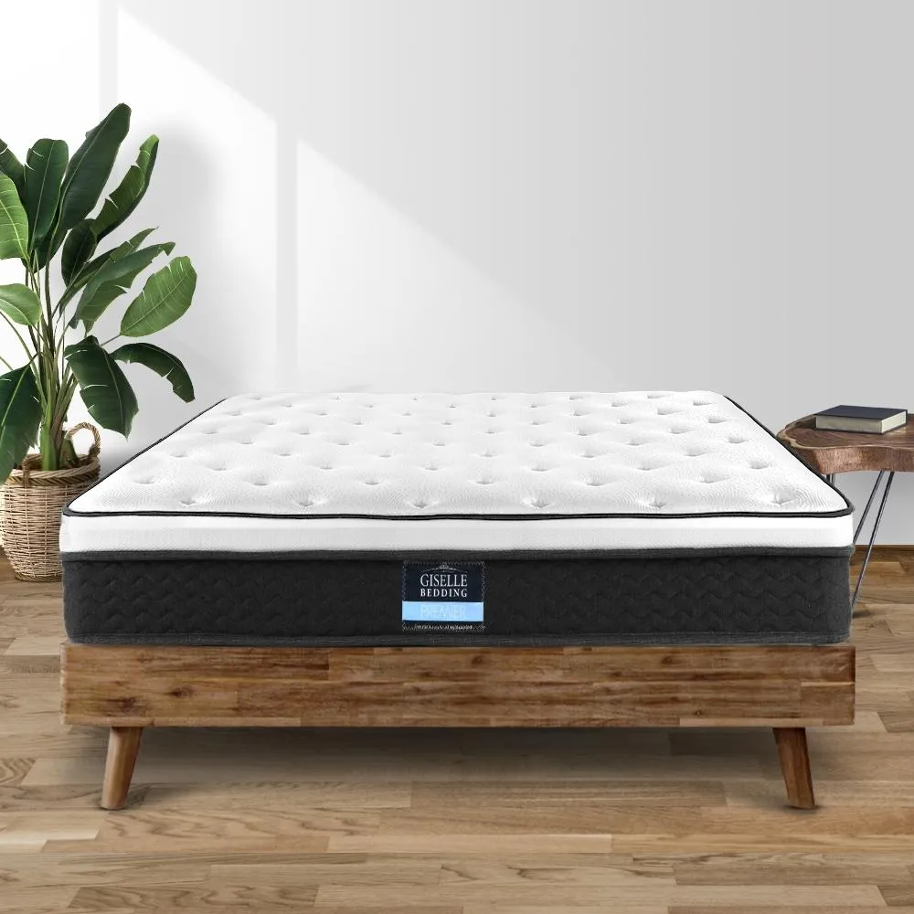 King Single Package | Henley LED Bed Frame & Bonita Euro Top Mattress (Medium Firm)