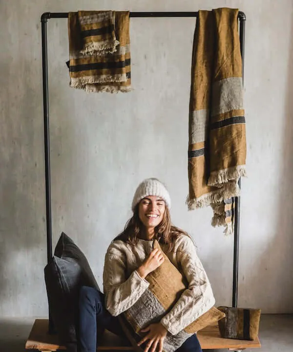 Libeco Belgian Linen Throw Towel - Nairobi
