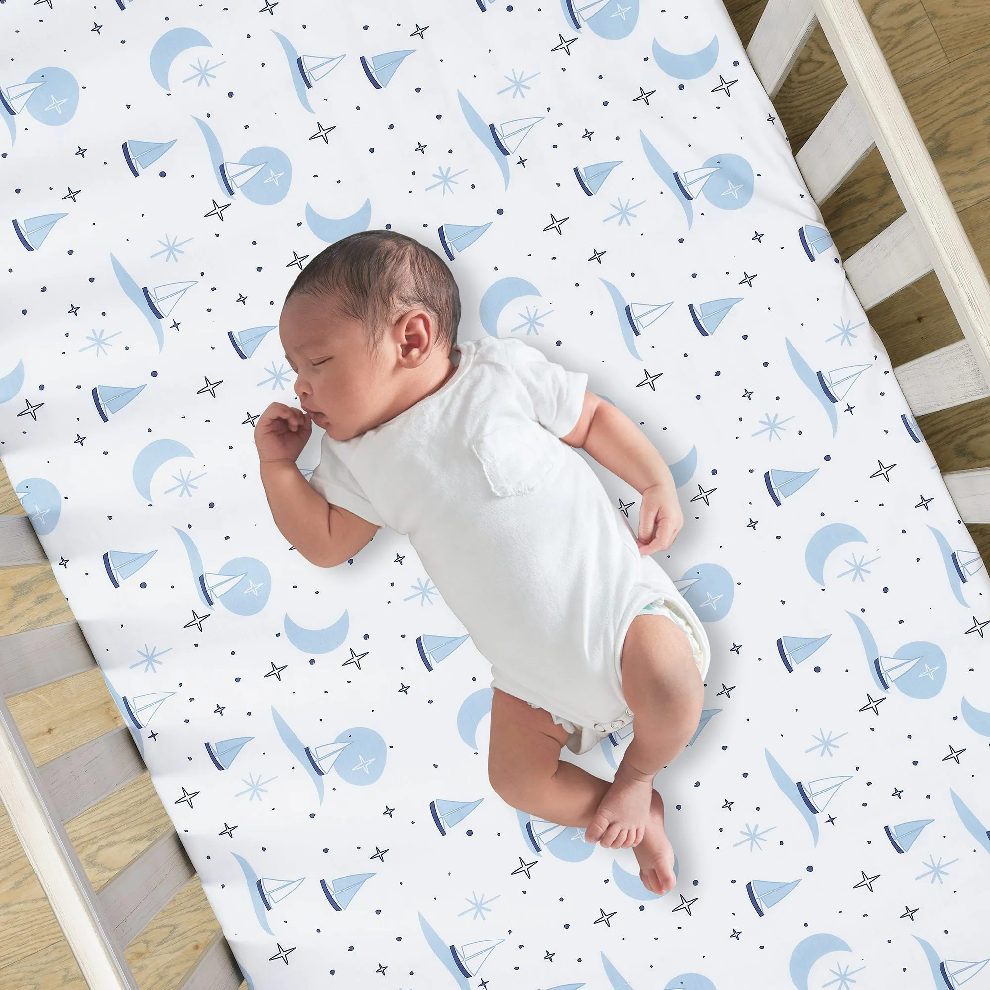 Little Skipper 3-Piece Crib Bedding Set
