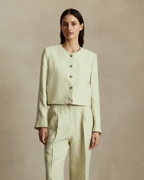 New Corta Jacket - Beige Linen