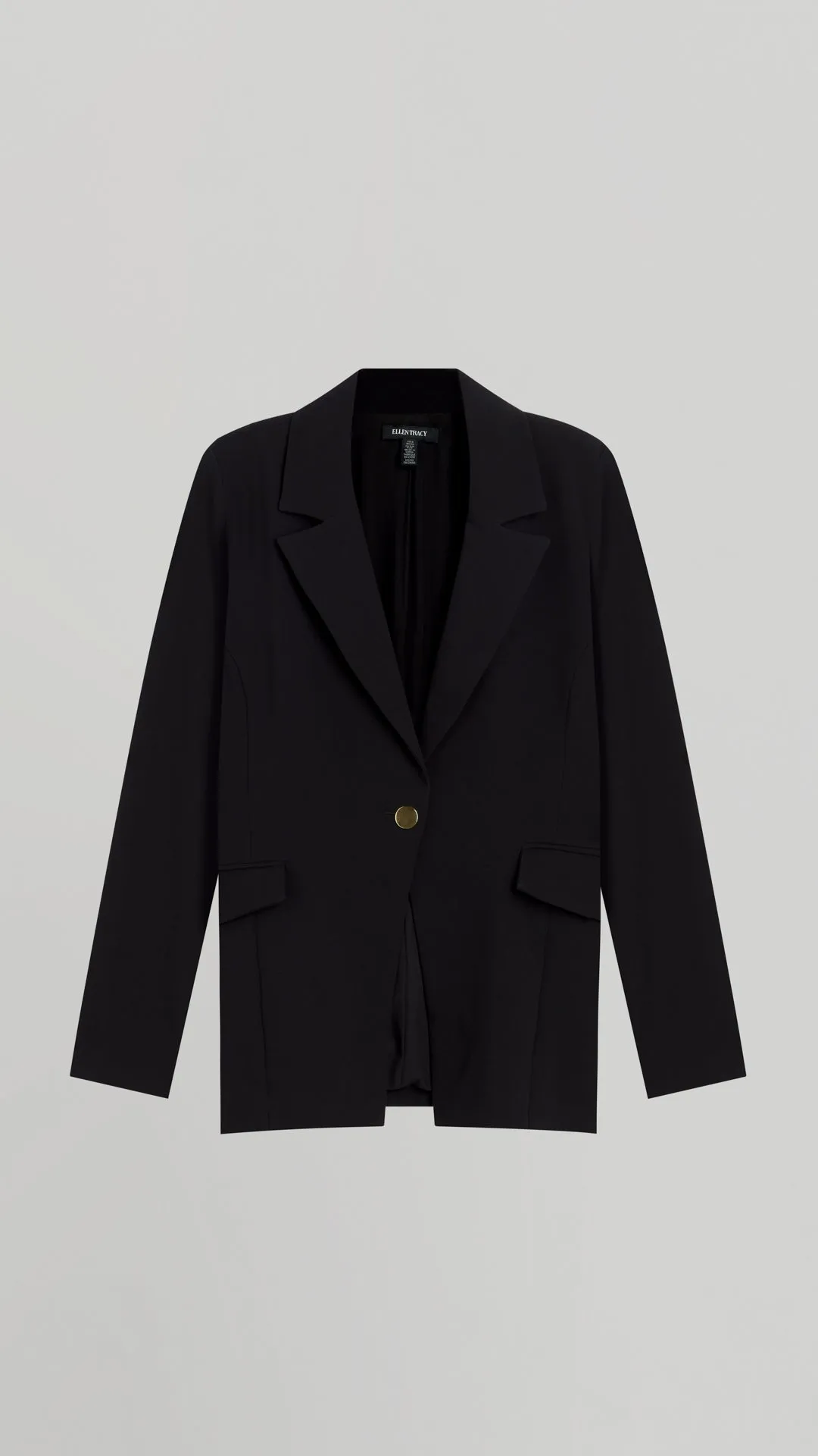 ONE-BUTTON BLAZER