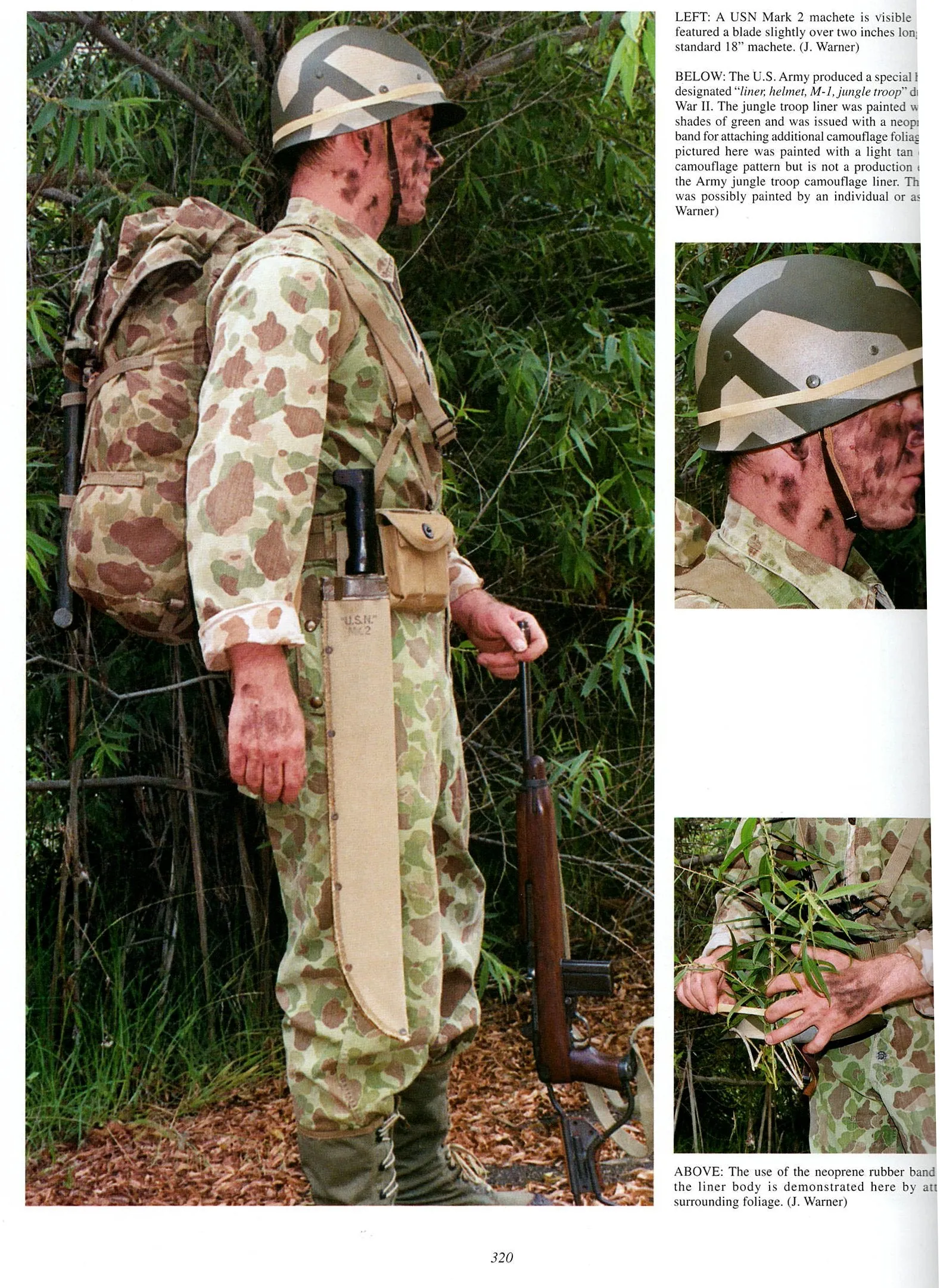 Original U.S. WWII M1943 Camouflage Jungle Pack - Carter Brothers Inc 1943 - As Seen In Book