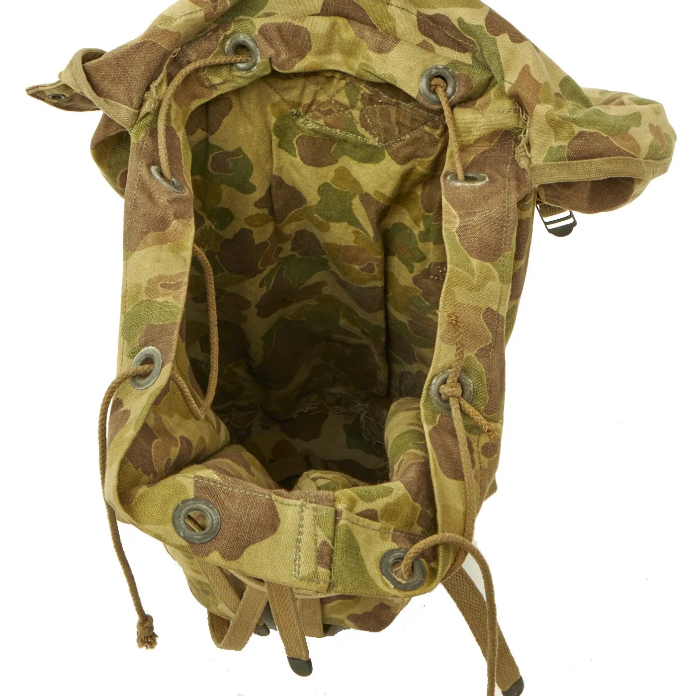 Original U.S. WWII M1943 Camouflage Jungle Pack - Carter Brothers Inc 1943 - As Seen In Book