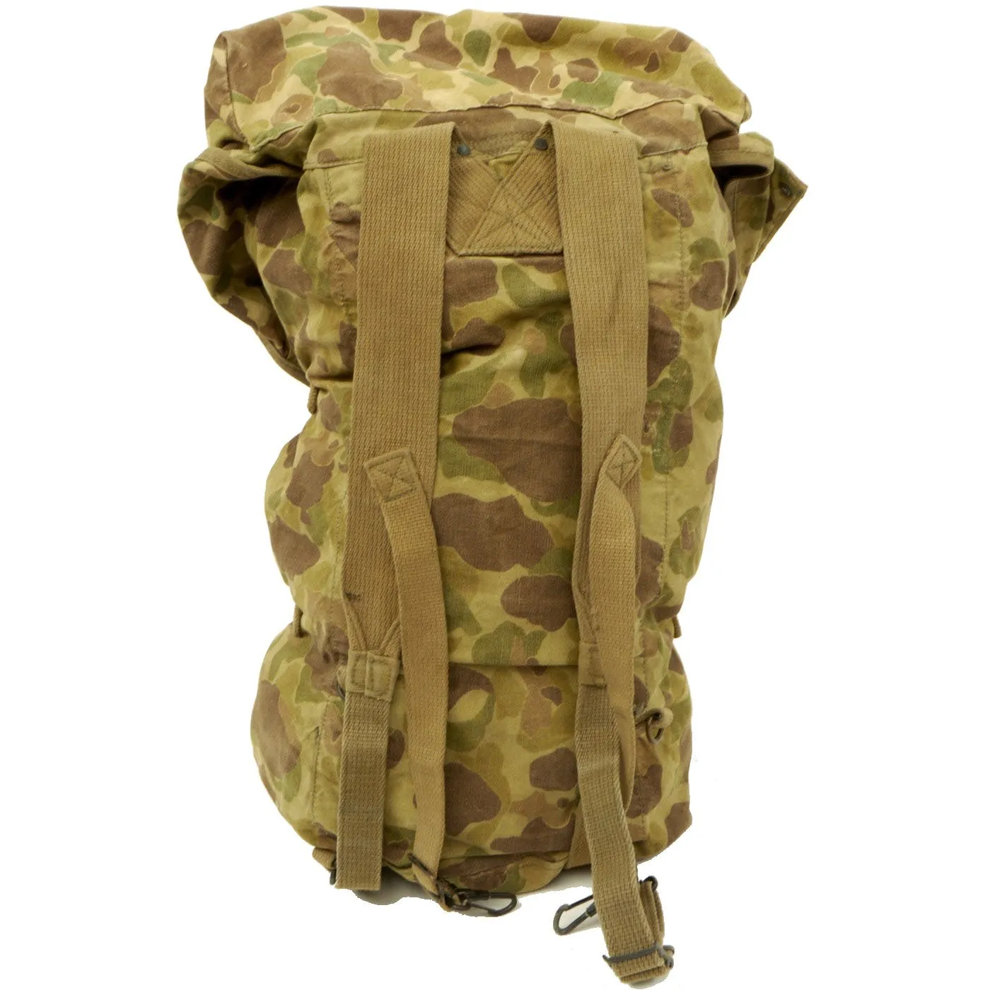 Original U.S. WWII M1943 Camouflage Jungle Pack - Carter Brothers Inc 1943 - As Seen In Book