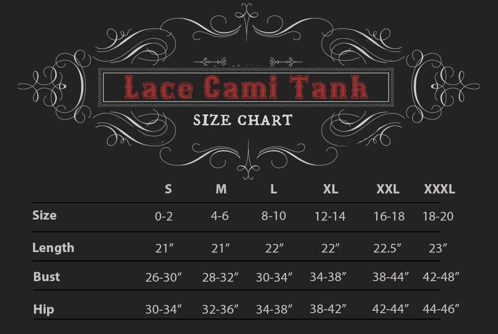 Ouija Oracle Lace Cami