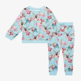 Posh Peanut Fawn L/S Sweatshirt & Jogger Set