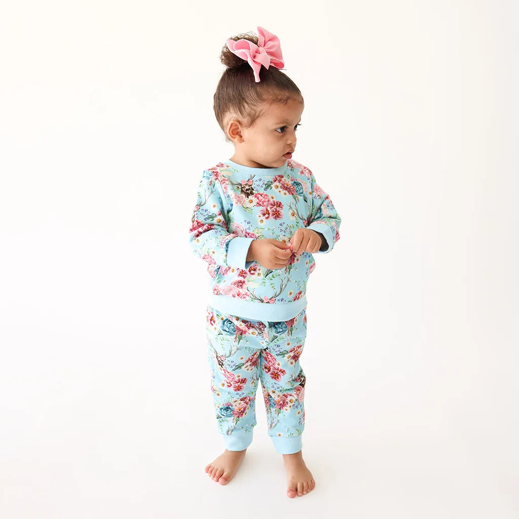 Posh Peanut Fawn L/S Sweatshirt & Jogger Set