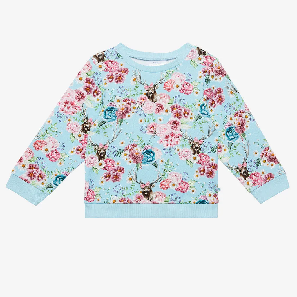Posh Peanut Fawn L/S Sweatshirt & Jogger Set