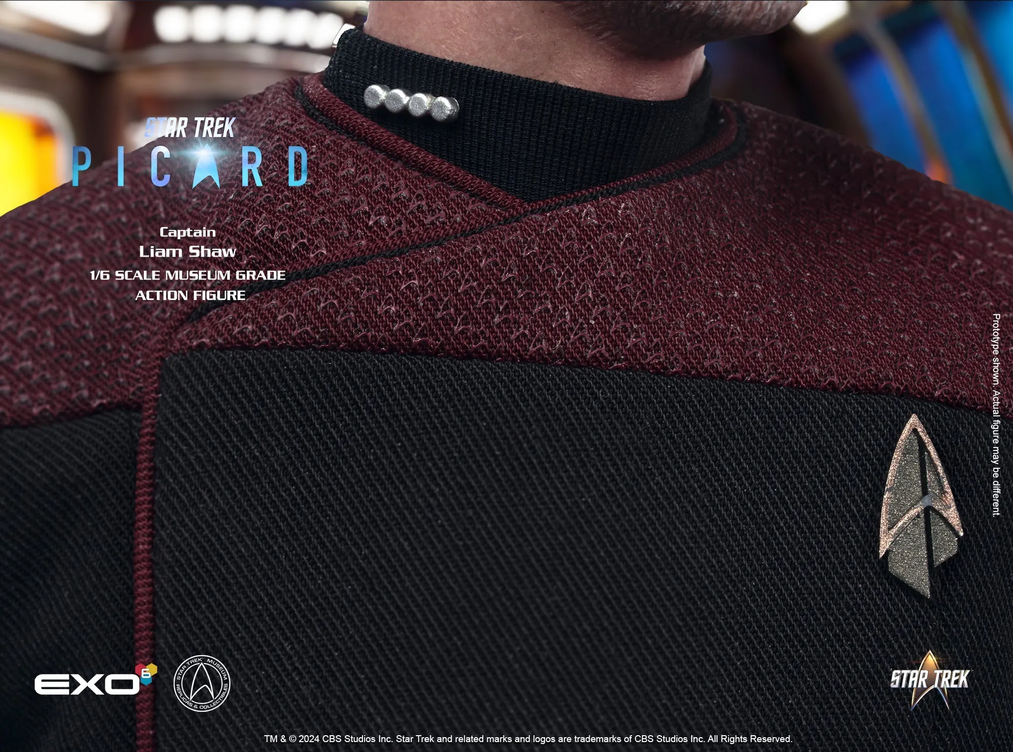 PRE-ORDER: Exo-6 Star Trek: Picard Captain Liam Shaw 1/6 Scale Figure