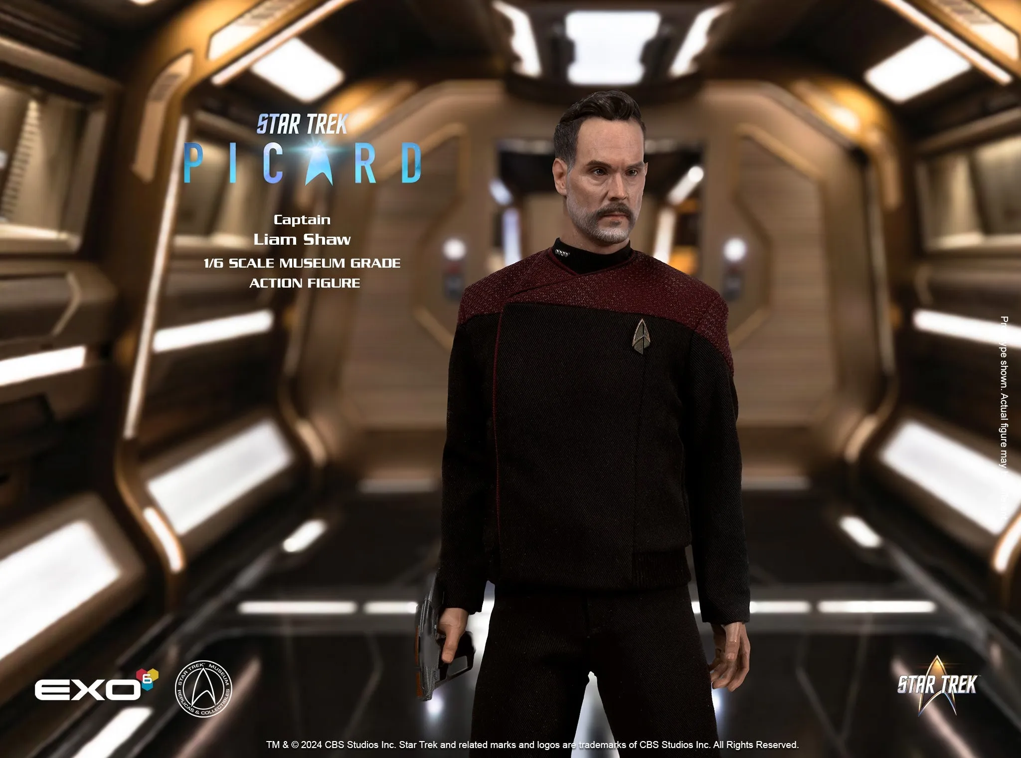 PRE-ORDER: Exo-6 Star Trek: Picard Captain Liam Shaw 1/6 Scale Figure