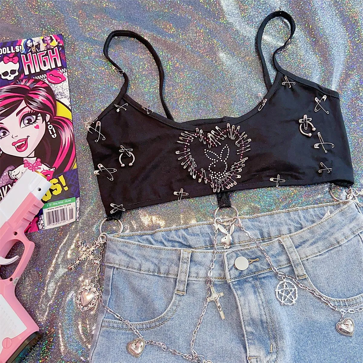 punk camisole   KF705771