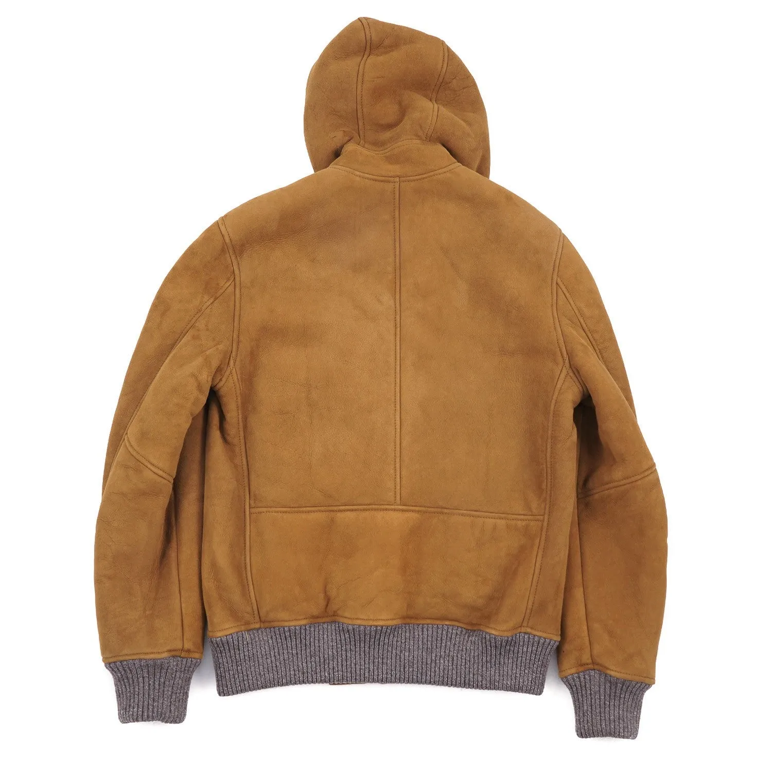 Rifugio Hooded Shearling Leather Jacket