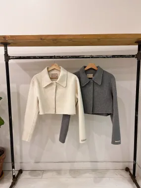 RUSH Cropped wool jacket
