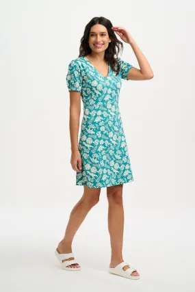 Sugarhill Annette Jersey Dress - Teal