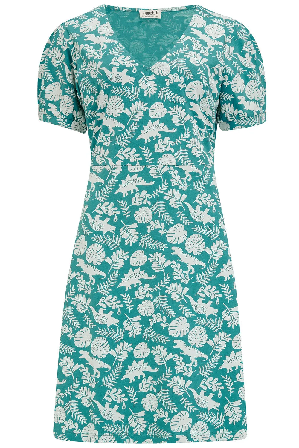 Sugarhill Annette Jersey Dress - Teal