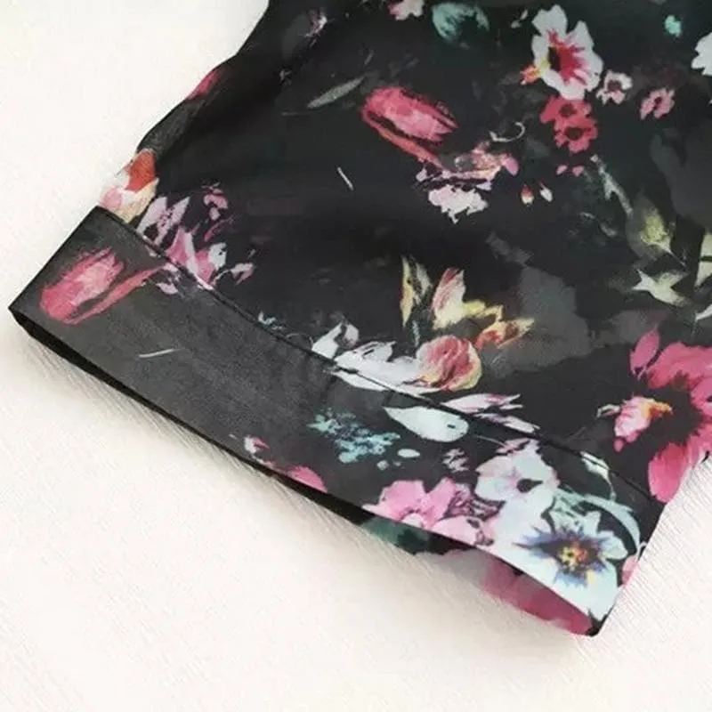 VINTAGE LOOSE SHAWL LONG KIMONO