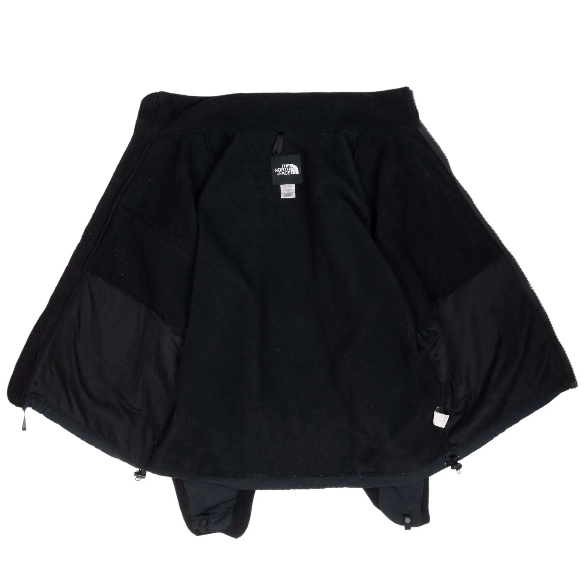 VINTAGE THE NORTH FACE POLARTEC DENALI BLACK FLEECE JACKET LARGE