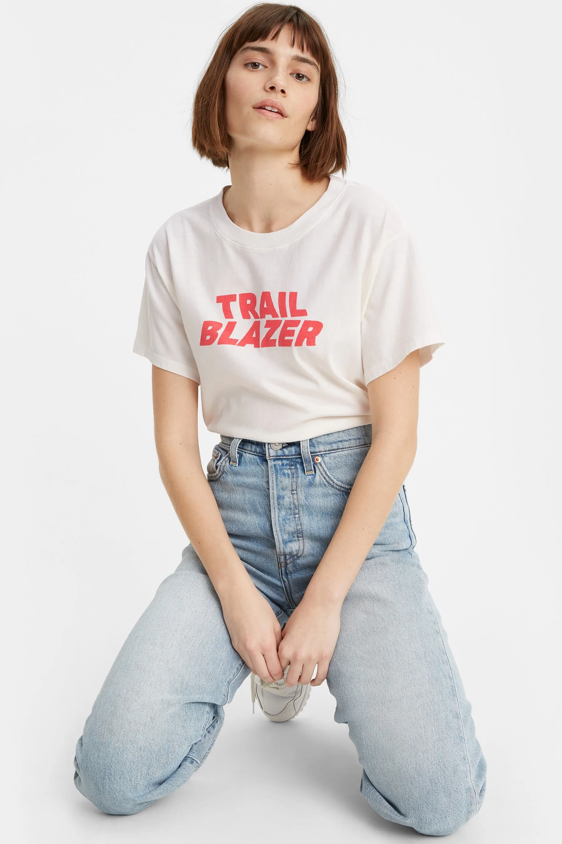 White Trail Blazer Tee