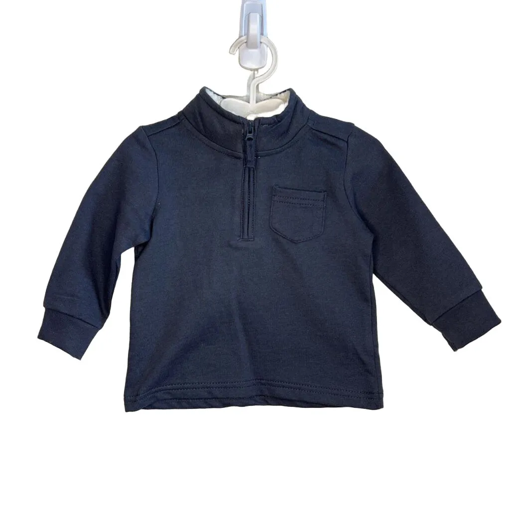 Zip Front Tunic w/Fleece Collar