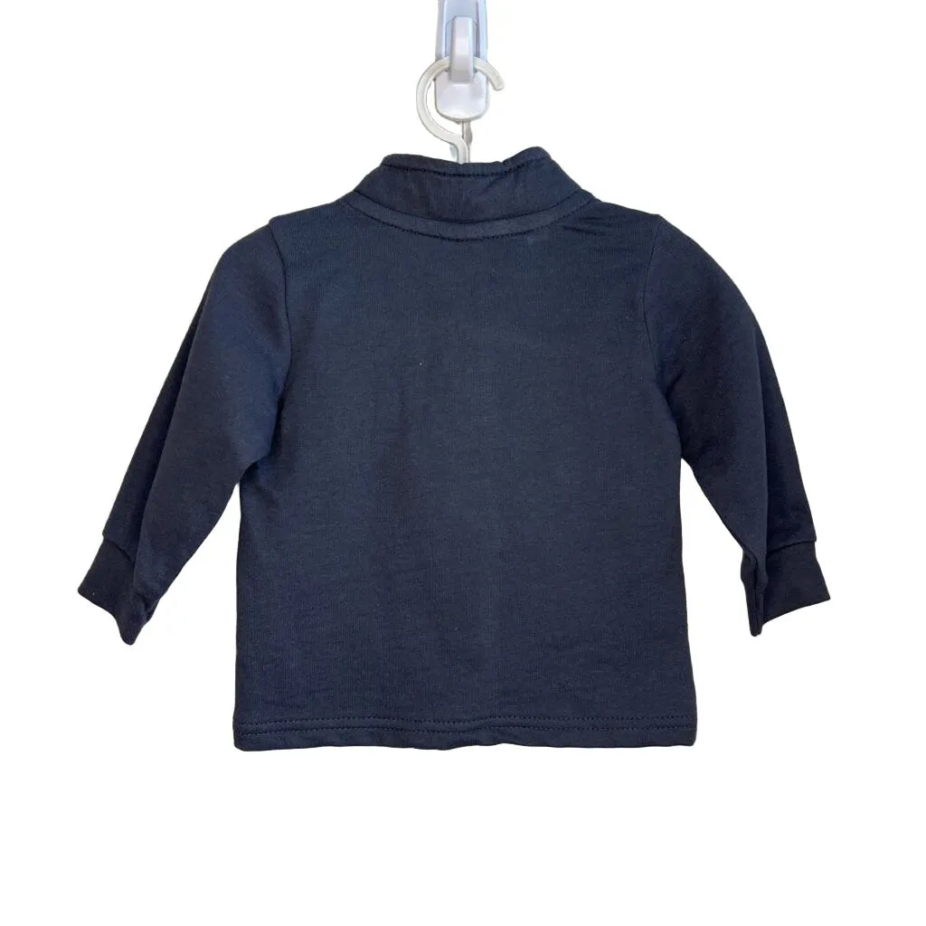 Zip Front Tunic w/Fleece Collar